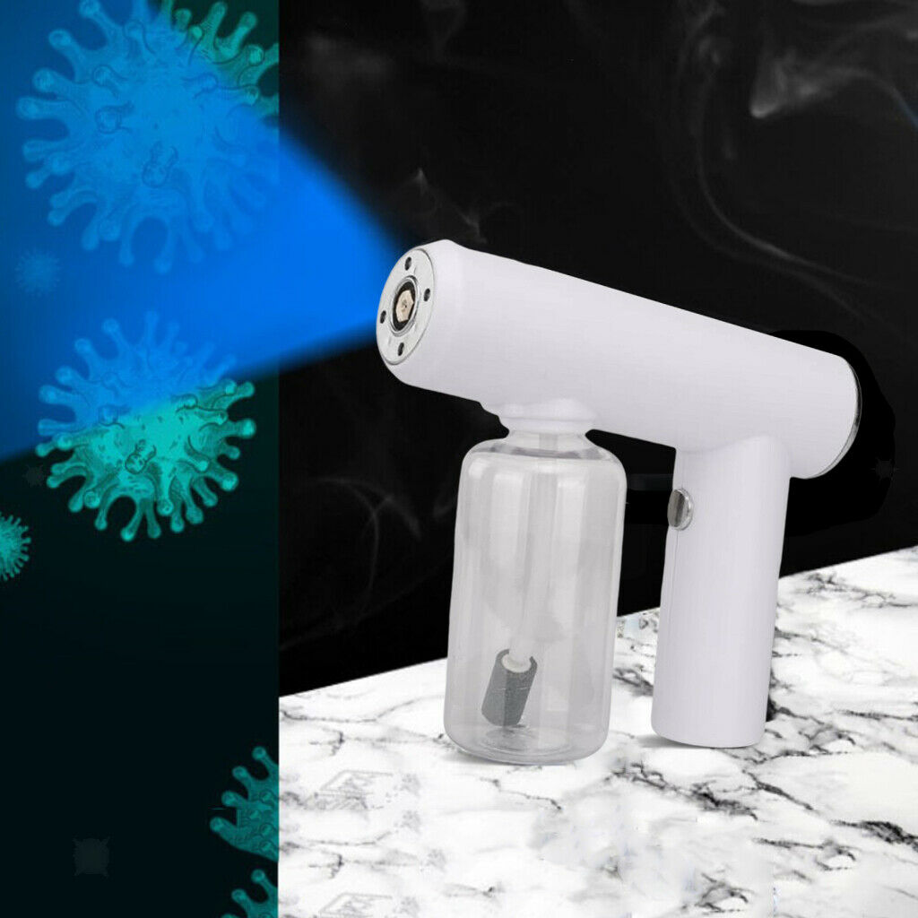 Handheld Cordless Blue Light Nano Atomization Disinfectant Sprayer Gun