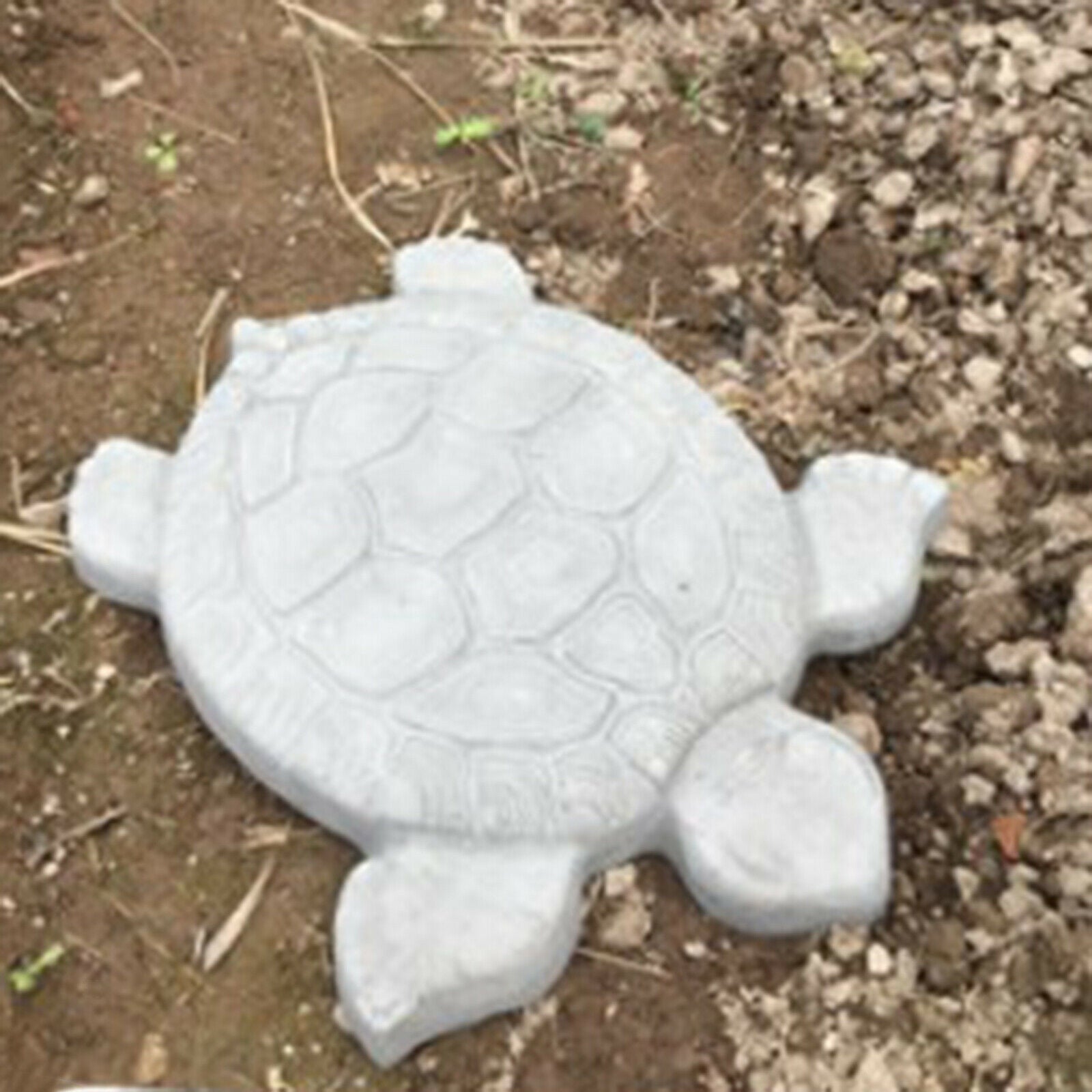 Walk Maker Mold DIY Concrete Garden Turtle Stepping Stone Pavement Paver