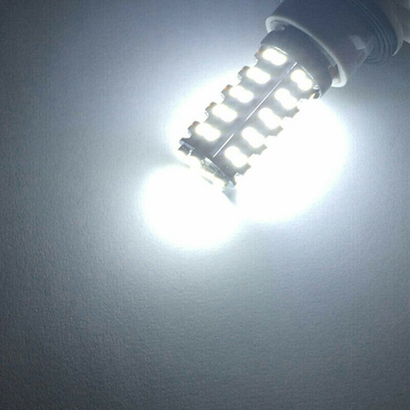 2Pcs White 3157 3156 Car Reverse Light Backup 68-SMD LED Bulb Lights 3057 3 SJ