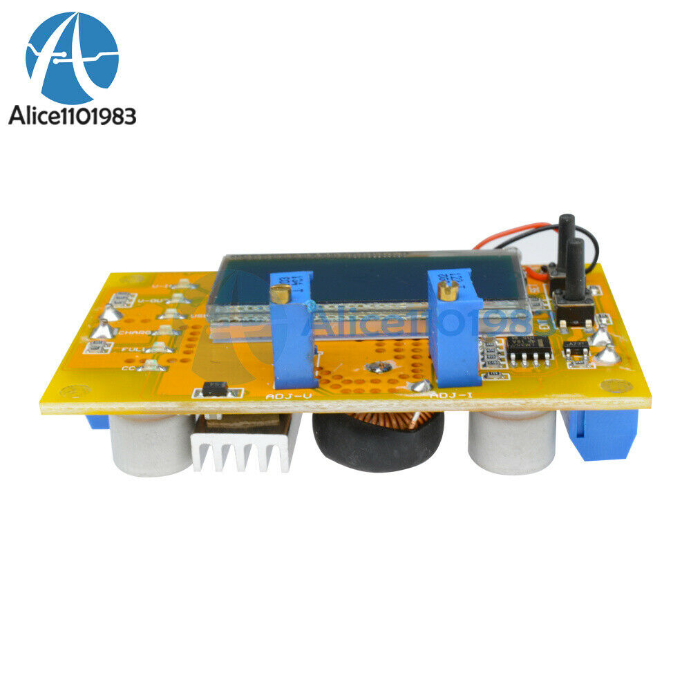 Adjustable Durable 5A Step-Down Power Module 6V-32V to 1.25-32V LCD Display DIY