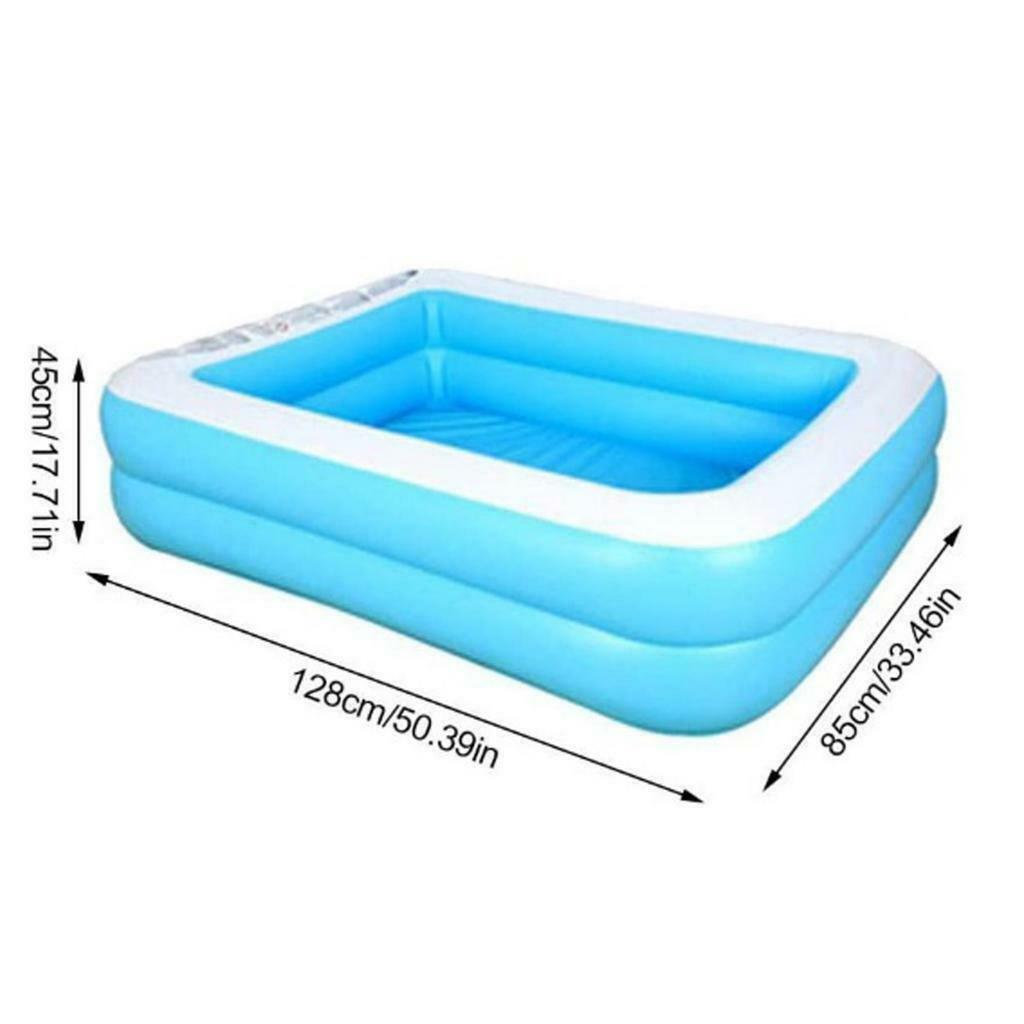 50x35" Summer Inflatable Swimming Pool Paddling Pools for Kid's Garden