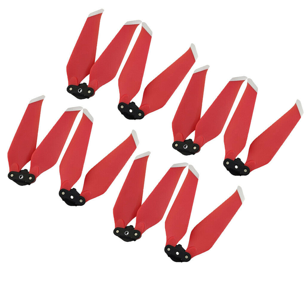 8Pcs 8743 Propeller for MAVIC 2 PRO MAVIC 2 Aircraft Drone Blade Red