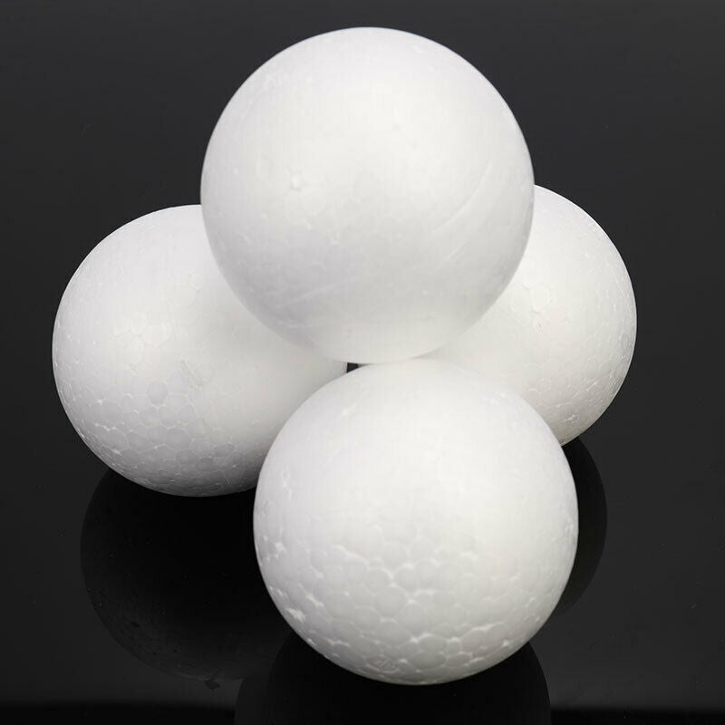 10pcs DIY Party Ball Spheres Decoration 70MM Polystyrene Styrofoam Foam