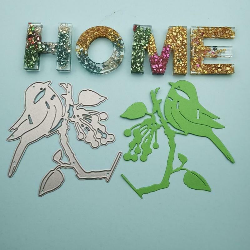 Lovely Bird Metal Cutting Dies Stencil DIY Scrapbook Album Paper Card Template