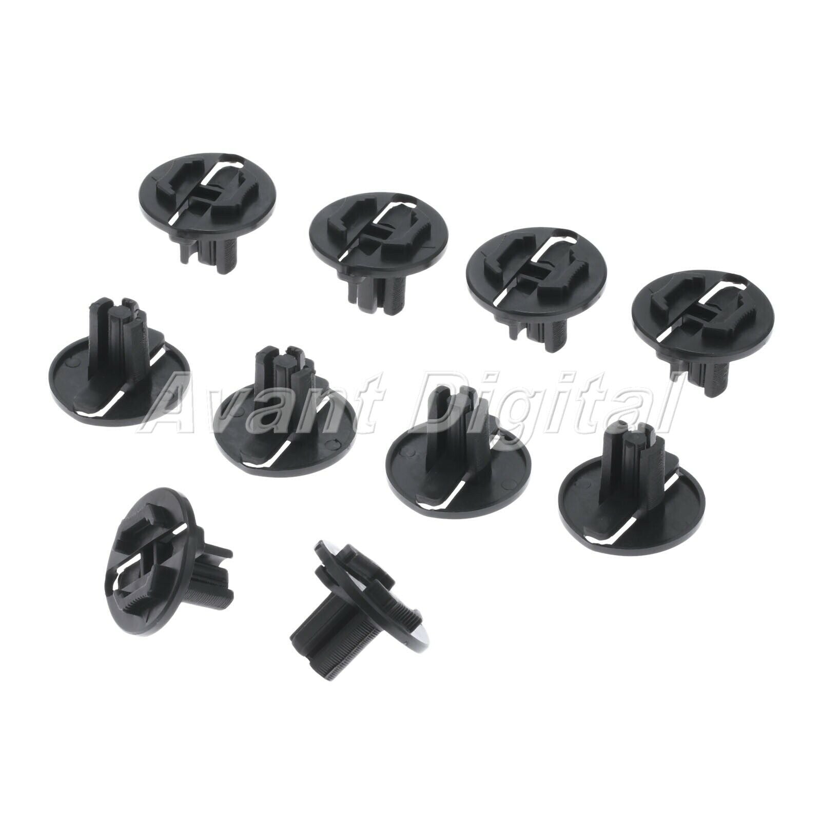 10pcs Fastener Clips Fit for 1987-1989 88 260E 124.026 90-92 91 300E 2.6 124.026