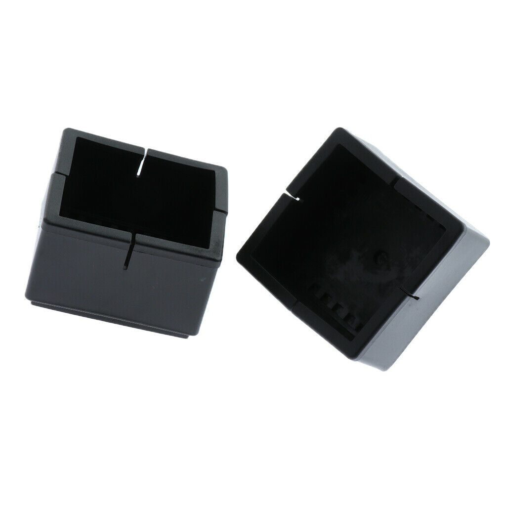 10Pcs Silicone Caps Felt Pads for Square Chair Leg  4.8x3.3cm
