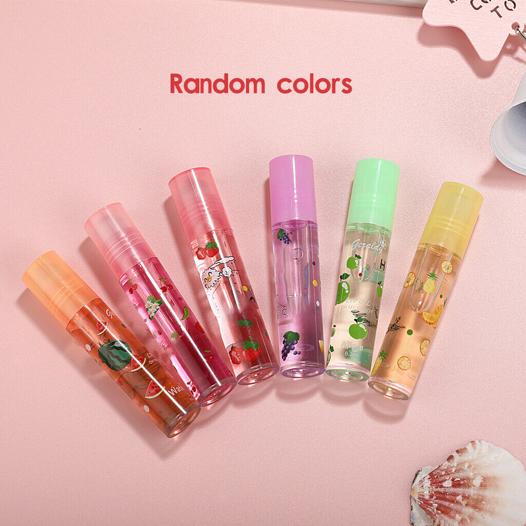 Colorless Roller Balls Serum Shiny Lip Care Nourishing Liquid for Makeup
