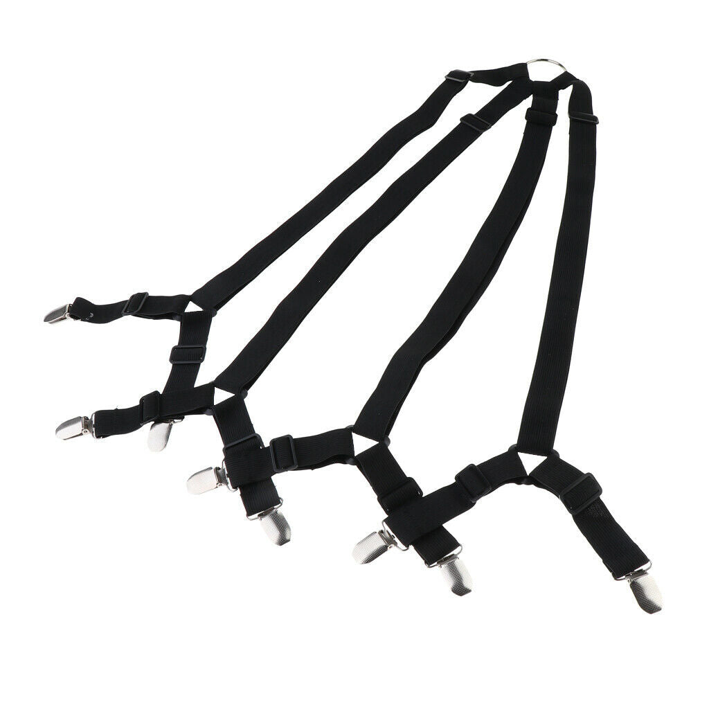 1 Pc Adjustable Bed Mattress Sheet Fitted Sheet Fastener Holder Straps Clips