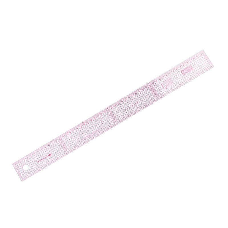 Sewing Tailor 54cm Double Side Metric Straight Ruler Patchwork Cloth Rule.l8