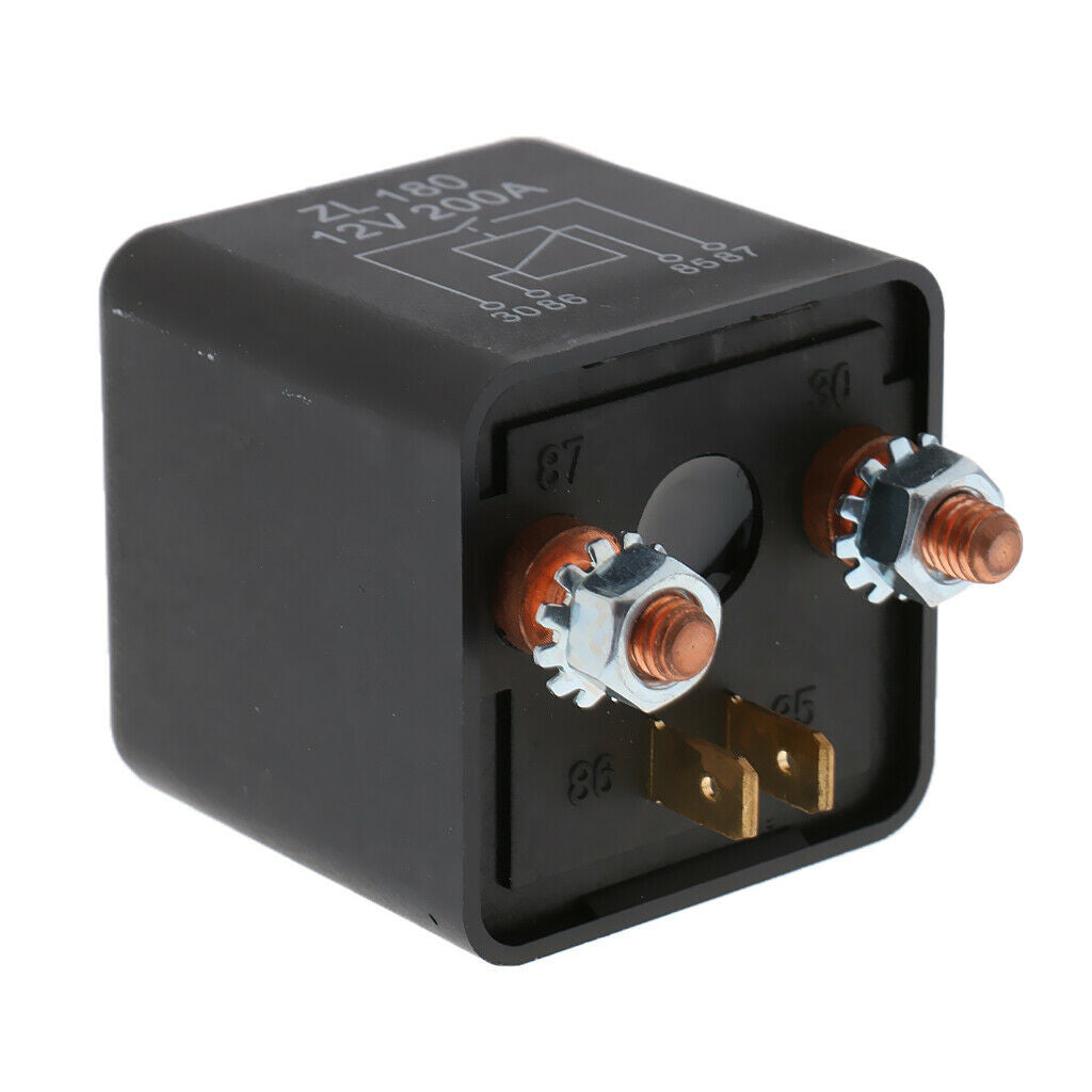12V 200A AMP 5-Pin SPDT Split Load Automotive Relay of Cars Vehicles Van Boat