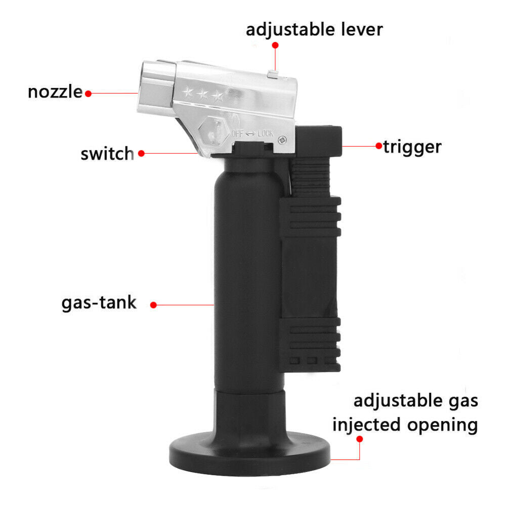 Dental Butane Gas Micro Torch Burner Welding Soldering Gun Lighter Flame Welder