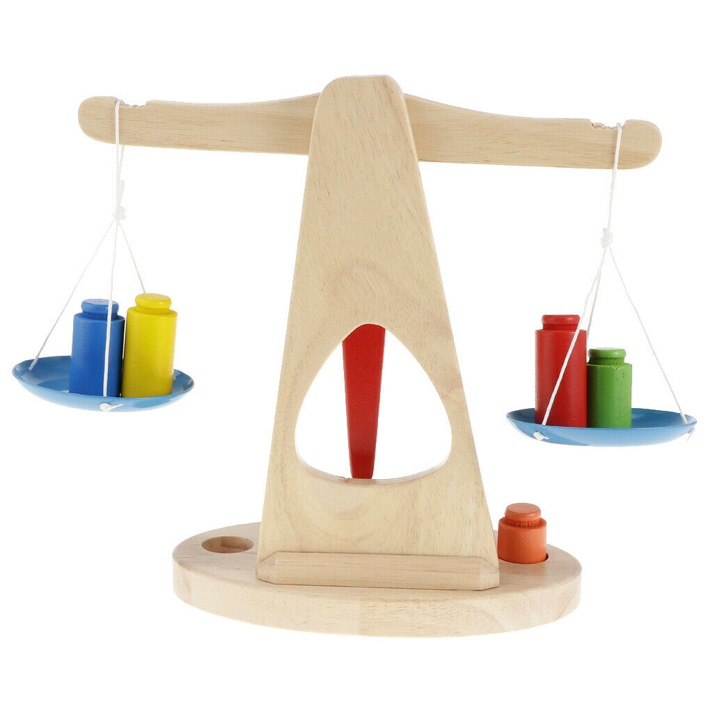 Children   Balance Scale Handicraft Kids Wooden Intelligence Toys