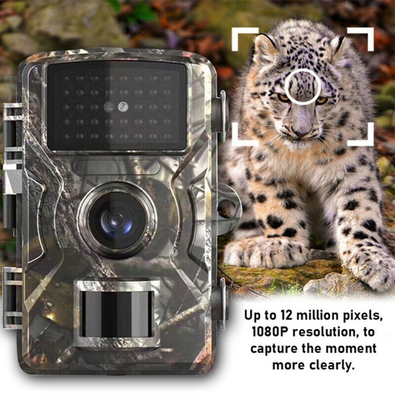 Hunting Trail Camera 1080P Infrared Wildlife Scouting Cam Night Vision IP66