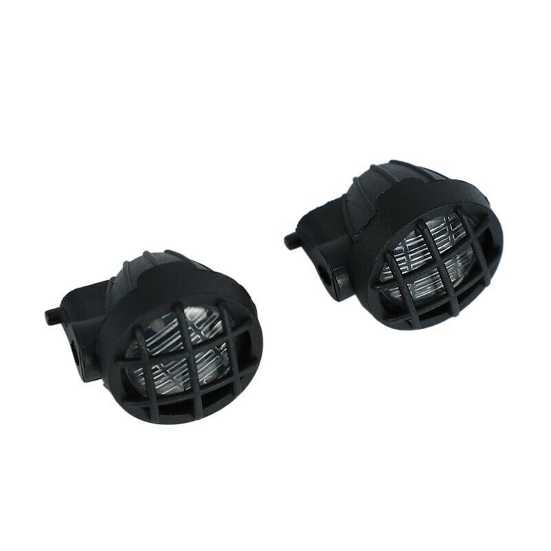 2Pcs LED Round White Light with Lampshade Kit for 1/10 RC Simulation Climbing I1