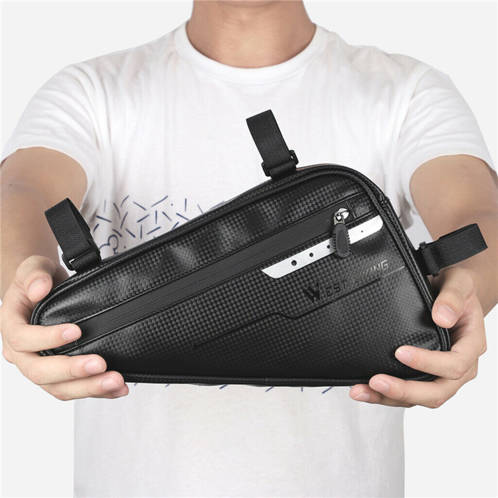 Triangle Bag Bike Cycling Frame Bag Bicycle Bracket Storage Pouch Bike Case