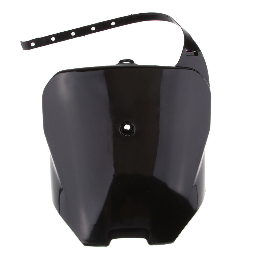 Black Motorcycle Number Plate For  CRF 70 CRF100 CRF80 CRF 70 80 100