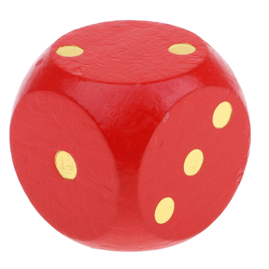 3 Pack 5cm D6 Dice Set for DND Math Teaching Table Games Casino Supplies