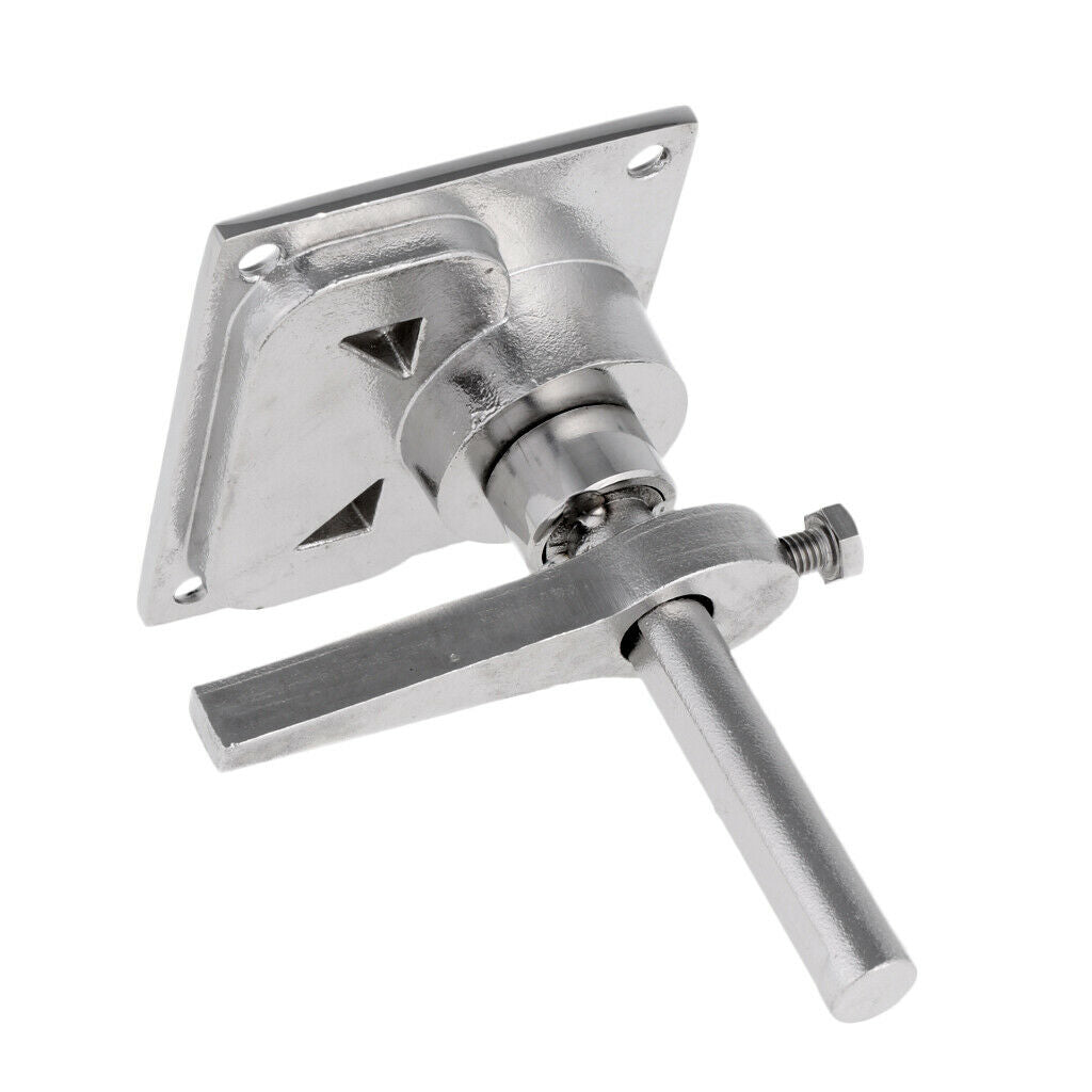 81 x 68mm 316 Stainless Steel Marine Boat Hatch Turning Lock Lift Handle