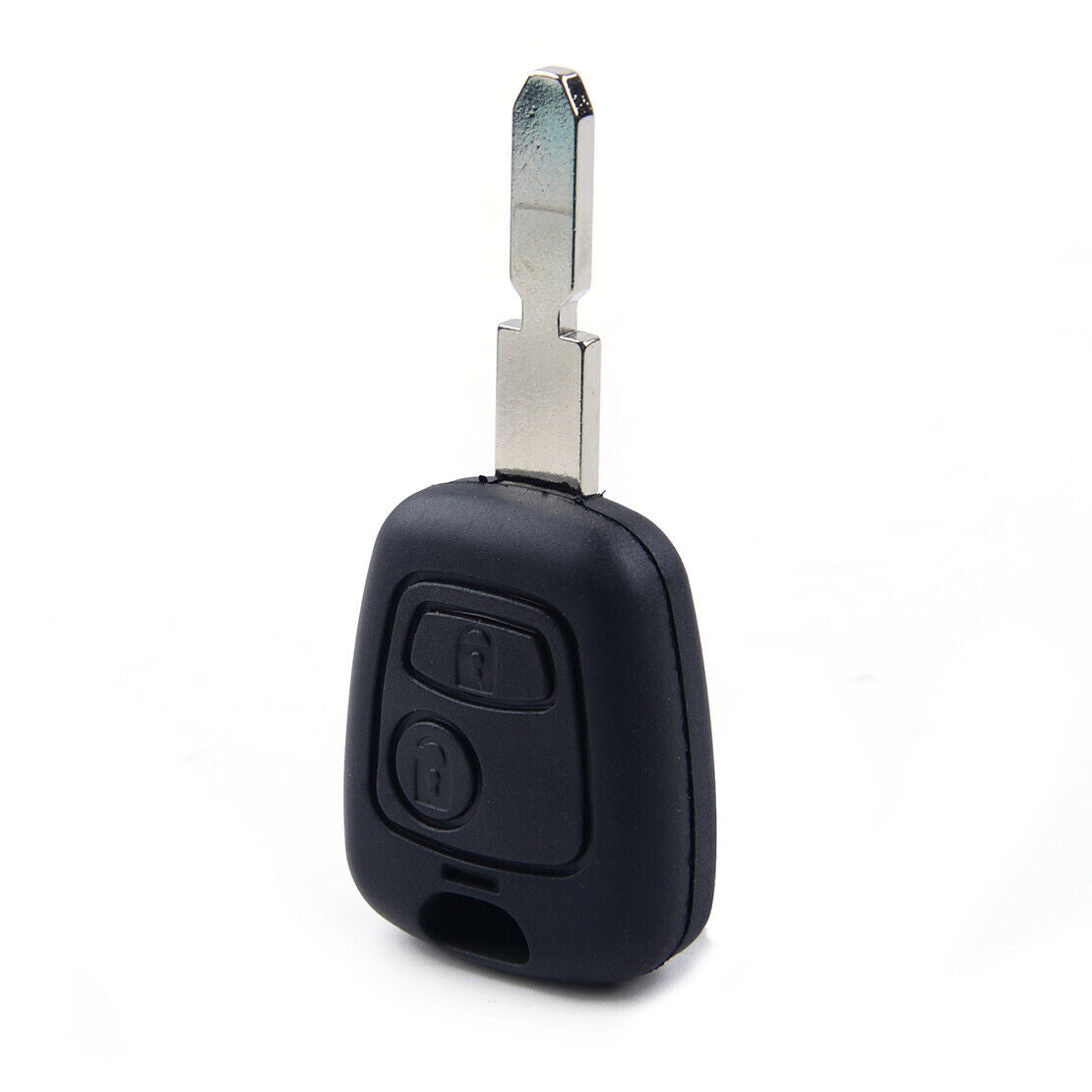 Remote Key Fob 2 Buttons 433MHz Shell w/ ID46 Chip Fit for Peugeot 406 Atn