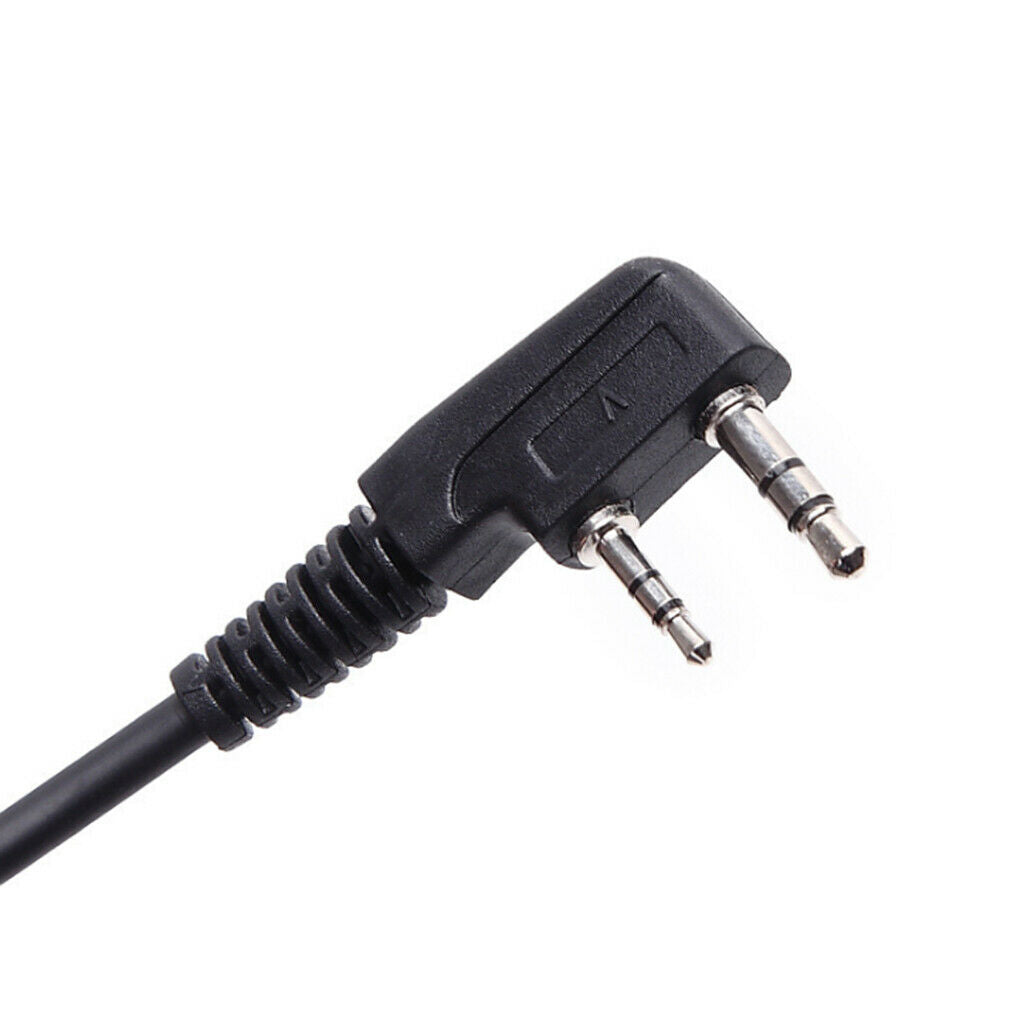 Compact shoulder microphone with reinforced cable for Baofeng