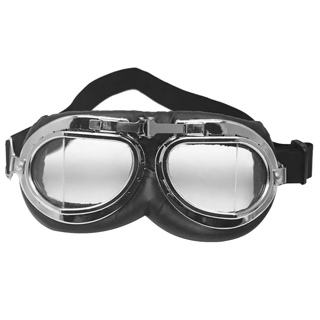 1x Pair Of Glasses With Transparent Peripheral Vision Transparent Lens Foam