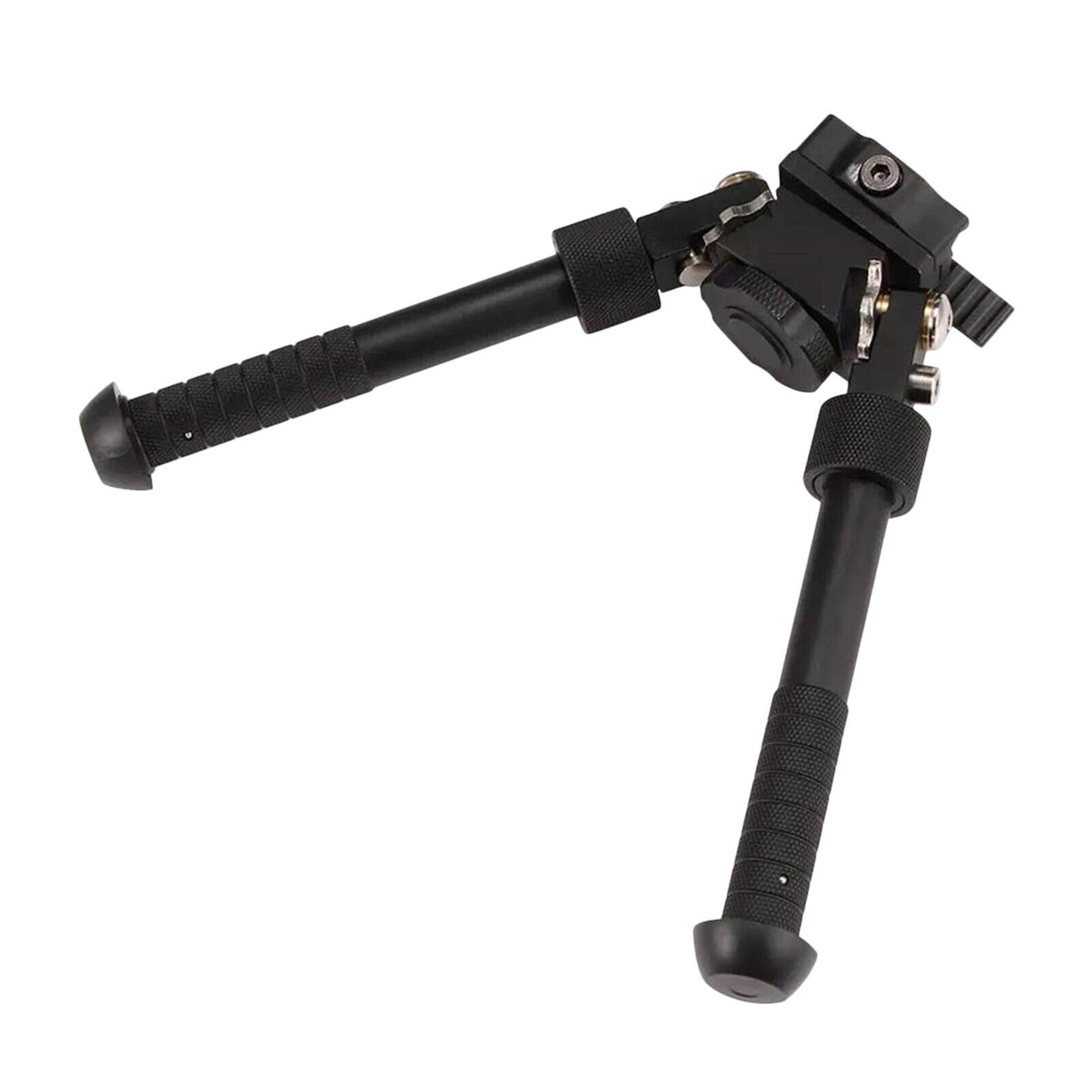 Aluminum Alloy Tilting 360-degree Rotating Bipod Retractable for Climbing