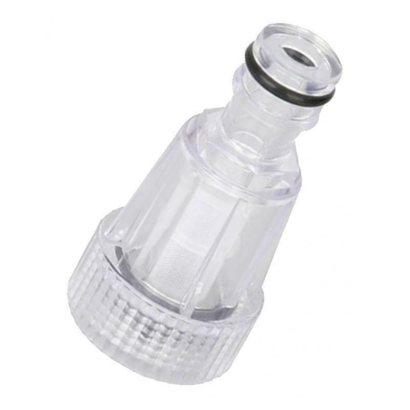 Transparent Plastic Water Input Filter Supplies f/ Pressure Washer Pump