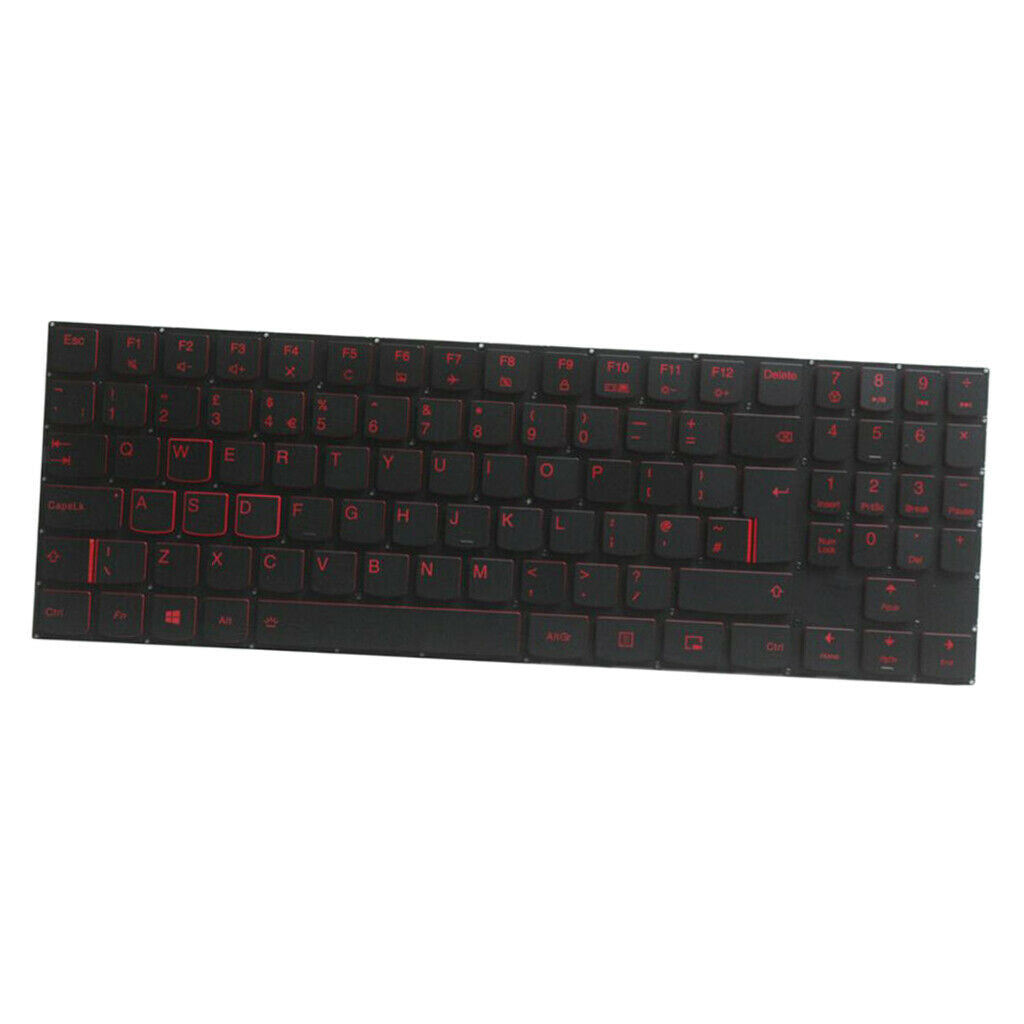Laptop UK Layout Keyboard for Lenovo Y520 Y520-15IKB R720 R720-15IKB Black