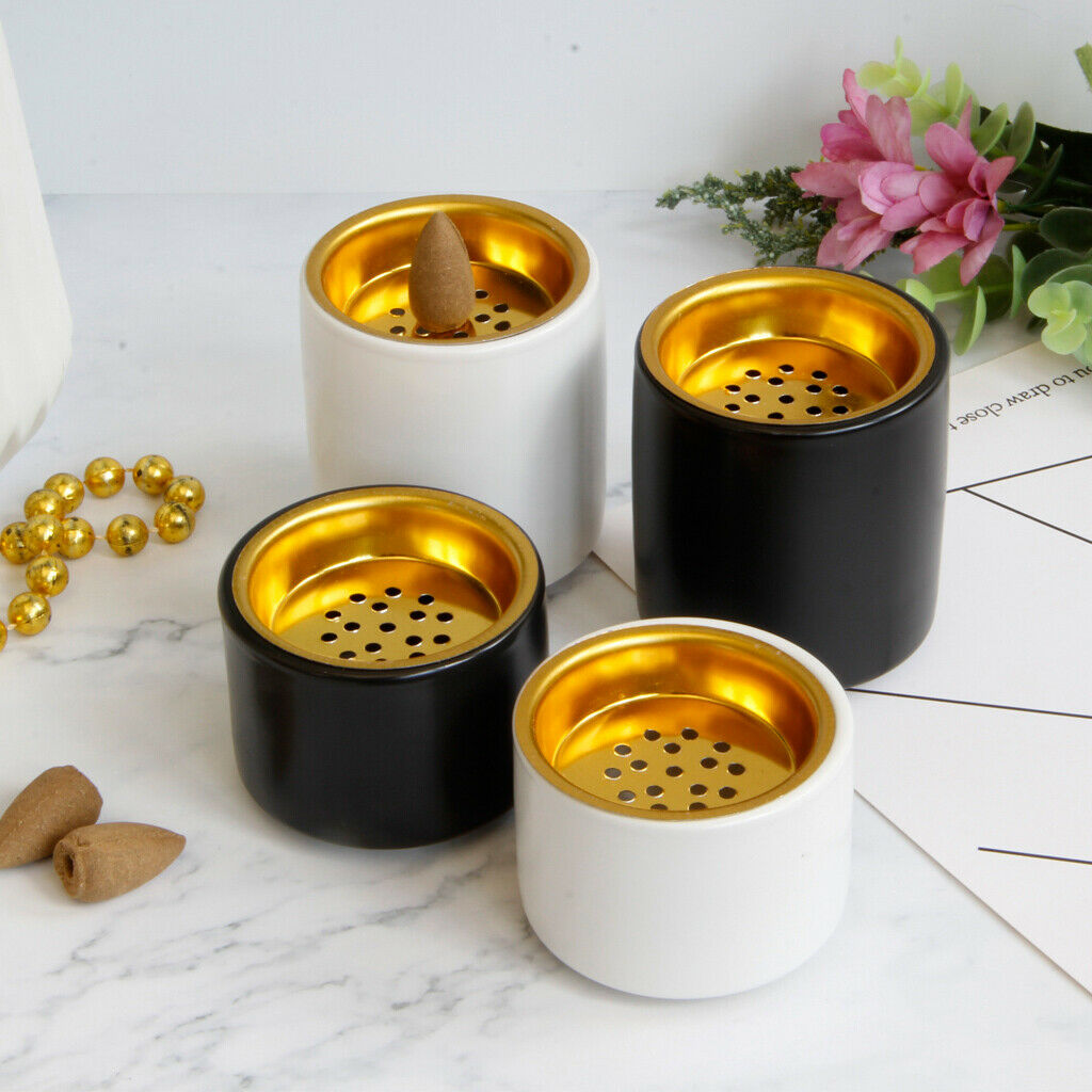 Incense Aroma Burner Holder with Incense Cone Censer Set Nordic Style Decor