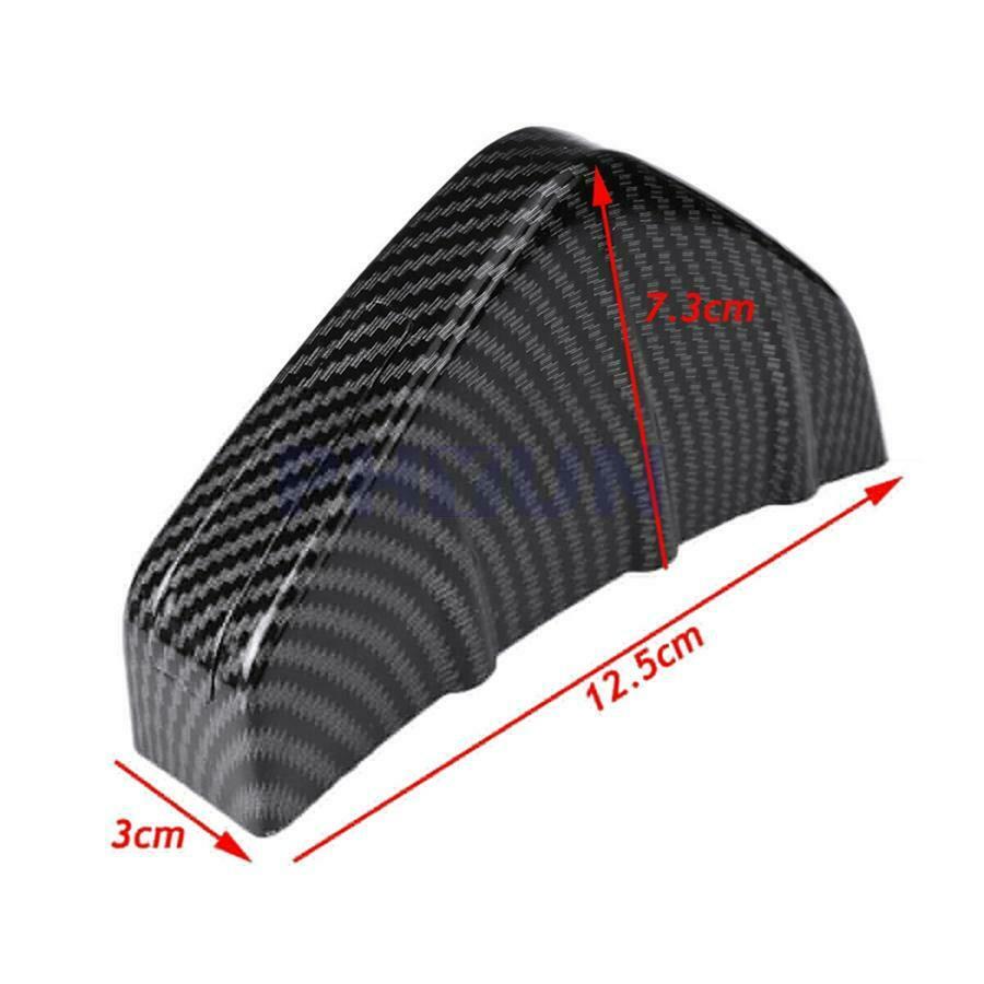 4x Car Rear Bumper Lip Diffuser Shark Fins Splitter Stylish Universal ABS Black