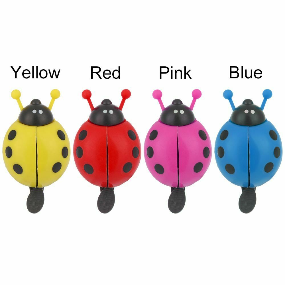 Warning Kid Beetle Horn Handlebar Lovely Ladybug Bike Alarm Ring Bicycle Bell