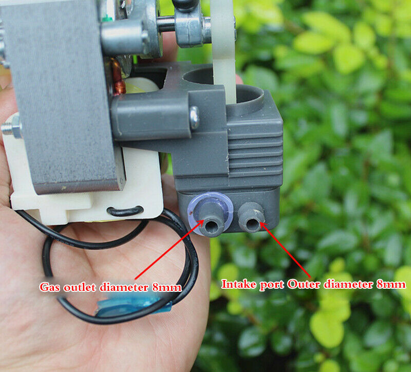 1pcs AC 220V small vacuum pump AC oil-free low noise silent booster pump