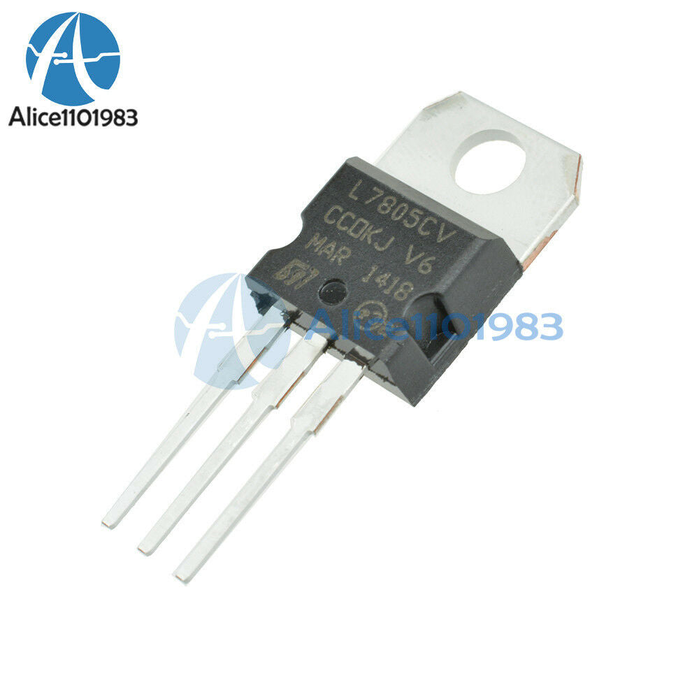 10PCS LM7805 L7805 7805 TO-220 Voltage Regulator IC LM7805