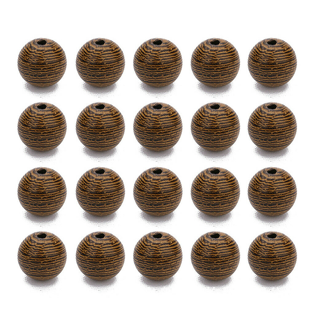 Fashion Wooden Beads Round Wood Ball Necklace Bracelets Crafts Beads 8.5mm