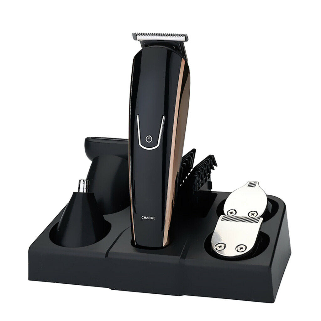 Handy Men's Hair Clipper Trimmer Cutter Haircut Salon Barber Shaver Kit