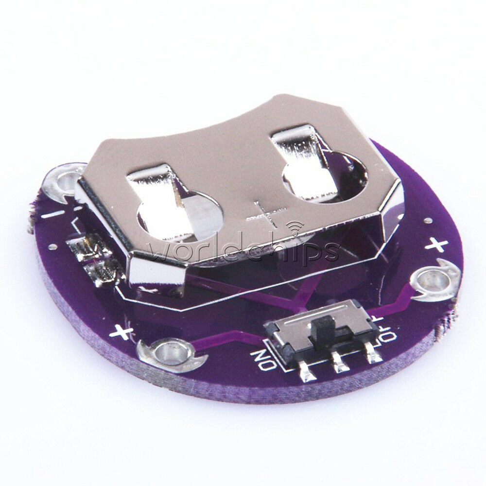 5PCS CR2032 Coin Cell Battery Holder Module for Arduino LilyPad