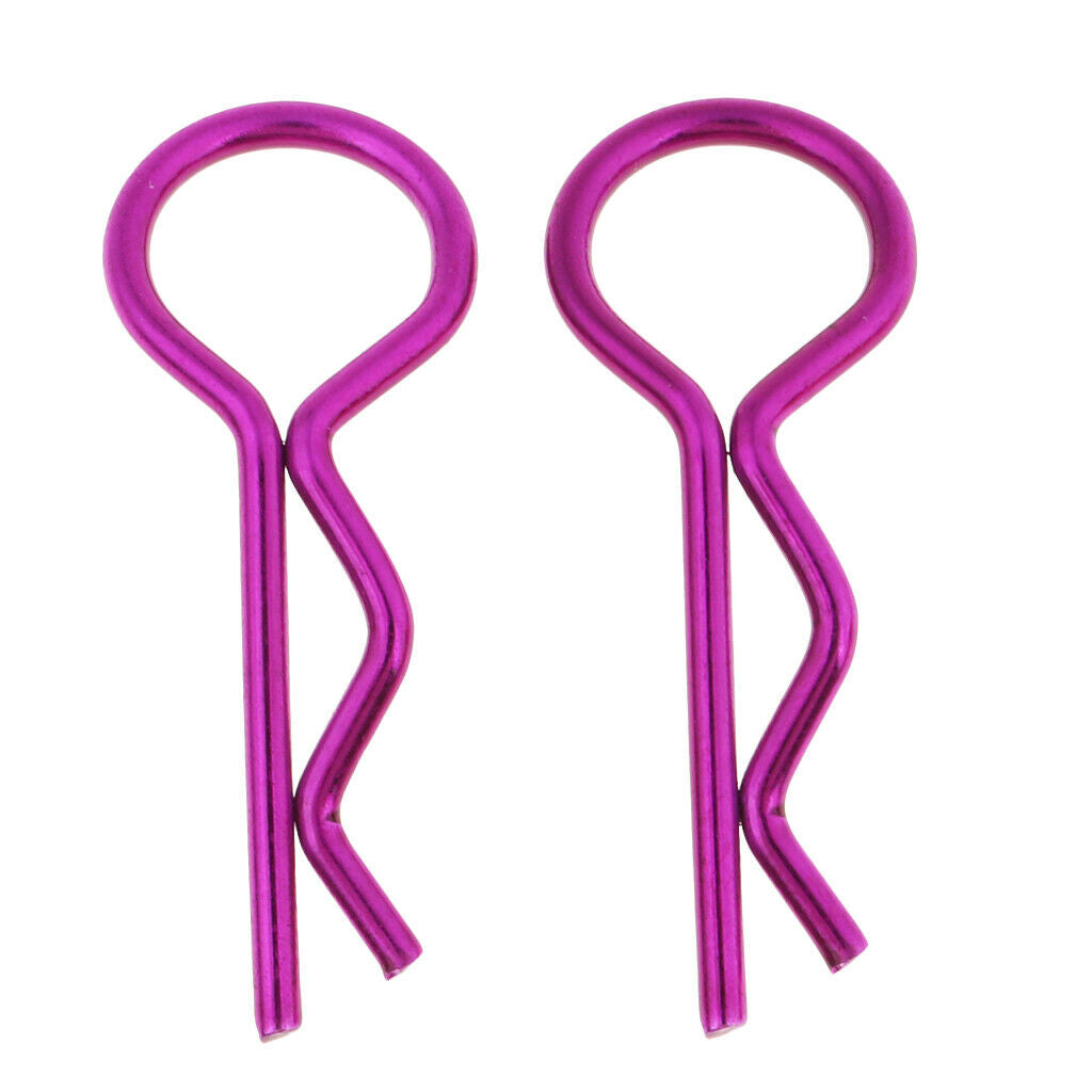 1/10 1/8 RC Rock Crawlers Bodyshell Clips Pins 60x for Redcat HSP HPI 9.4mm