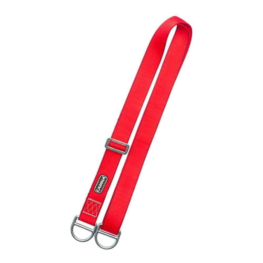 22KN Climbing Rope Friction Saver Wear-resistant Loop Sling Belt Rappelling