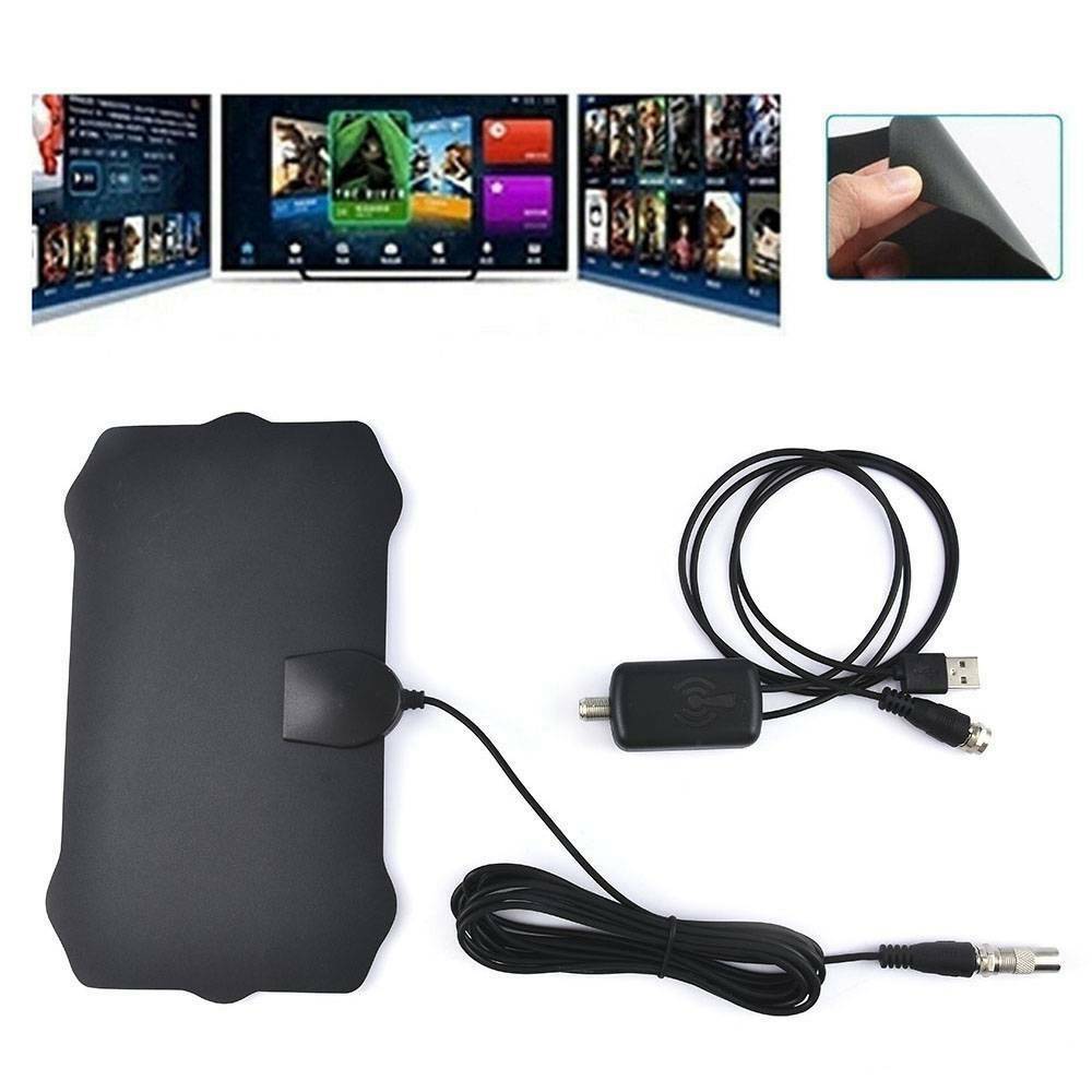 Digital TV Antenna 5000Miles Range Signal Booster Amplifier HDTV Indoor 4K 1080P