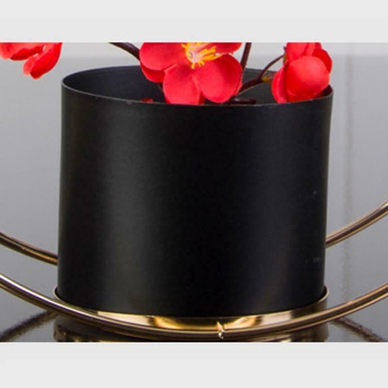 Wrought Iron Plant Pot Stand Rack Holder Indoor Outdoor Flower Arrangement Decor