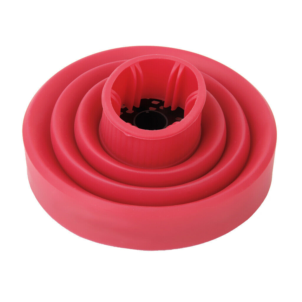 Salon Hair Dryer Blow Dryer Diffuser Attachment for Natural Wavy Hair Red
