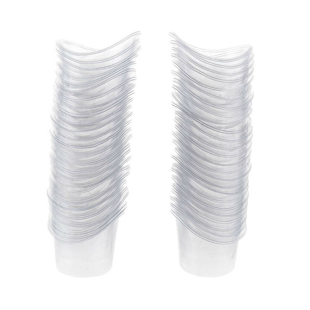 40 Pieces Disposable Clear Eye Wash Cups / 1.77 X 1.57 X 1.37 Inch