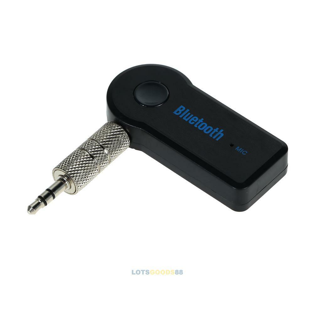 Wireless Bluetooth 3.5MM AUX udio Stereo Music Home Car Receiver Adapter LS4G