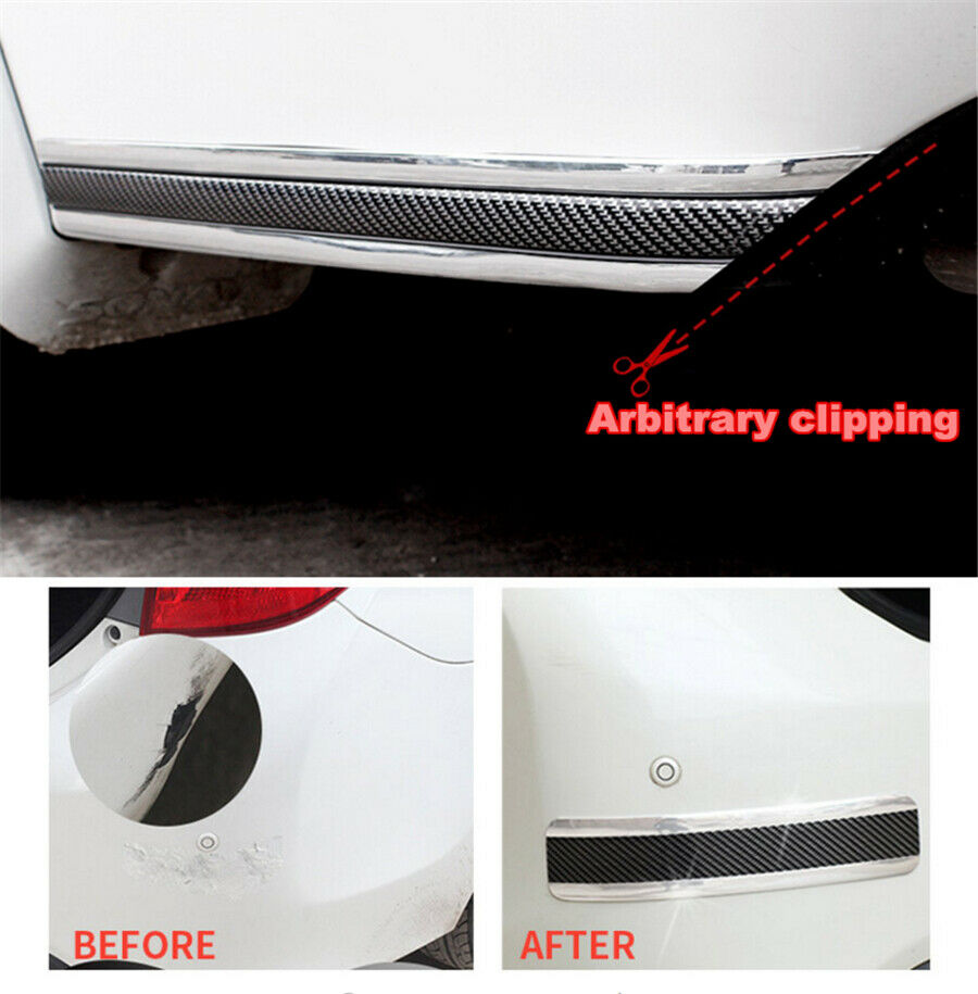 2.5M Car Door Sill Anti-Scratch Protect Strip Bumper Side Skirt Decoration Strip