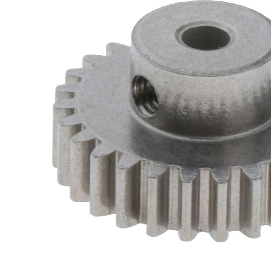 Set of 2 Metal Motor Gear 27T Pinion for RC Cars WLtoys Replacement Parts