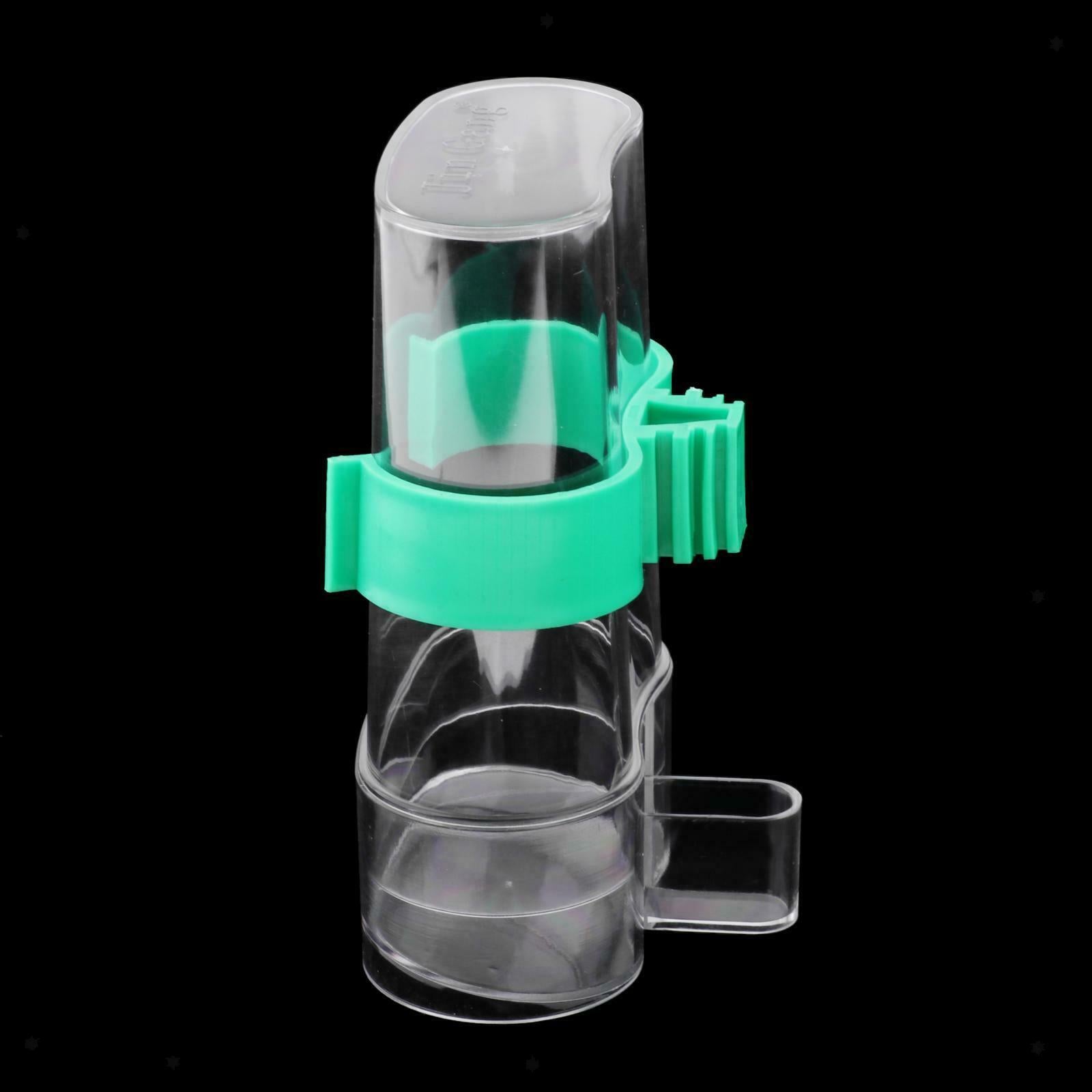 Bird Water Dispenser Hanging Cage Outside Small Animal Foods Bowl Feeder Drinker