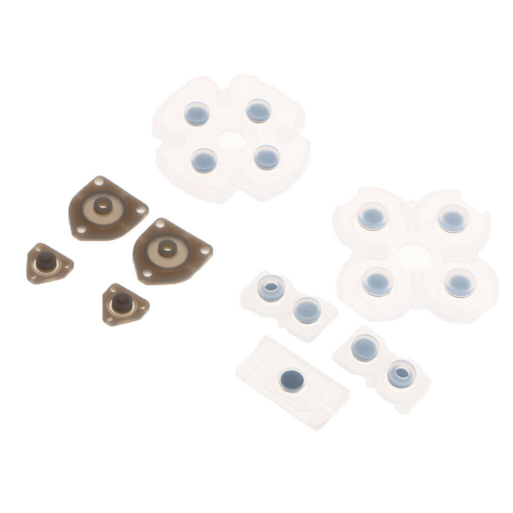 Conductive Rubber Pad Set for  Controller+USB Charging Port Circuit Board