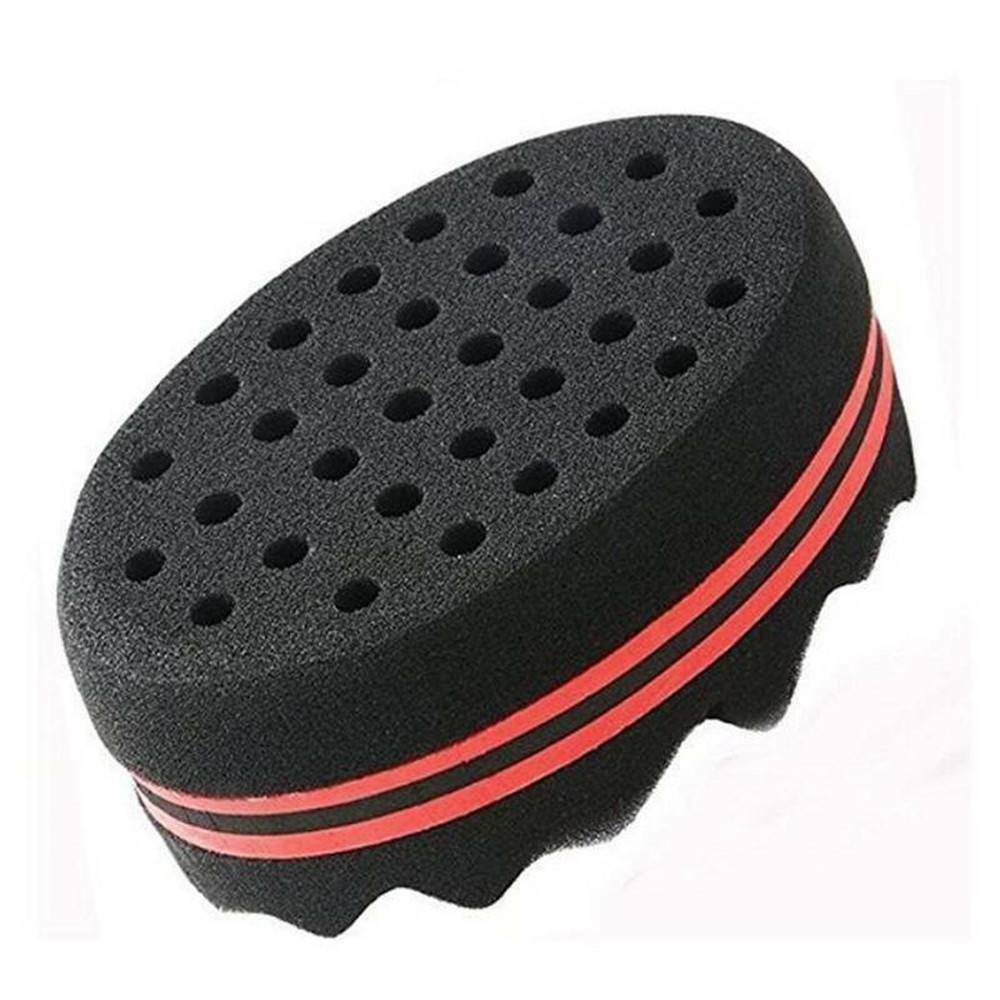 Wave Barber Hair Brush Sponge For Curly Hair Style DIY Tool Accessories_AU