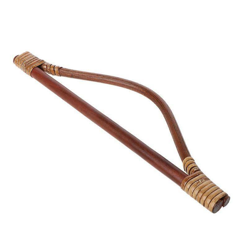 Natural Rattan Wooden Handle For Purse Diy Handbag Bag Accessories