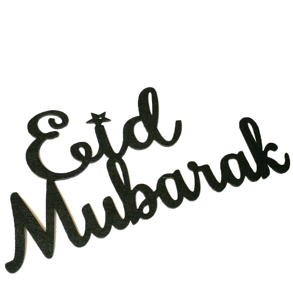 Non-woven Hanging EID MUBARAK Wall Door Decoration Islamic Eid Party Supply